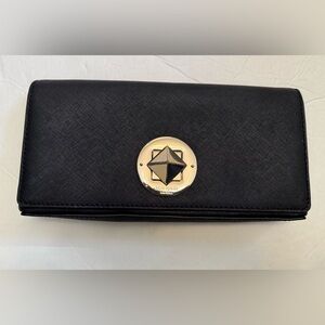 KATE SPADE Keira Newbury Lane Leather Clutch